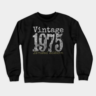 Vintage 1975 45 Year Old 1975 45th Birthday Gift Crewneck Sweatshirt